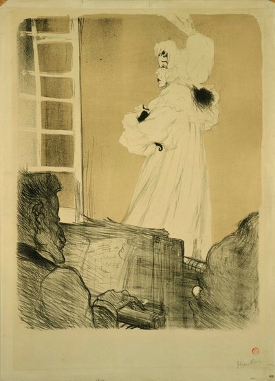 Miss May Belfort (State I) by Henri de Toulouse Lautrec